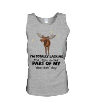 Moose i am totally moose lovers Unisex Tank tile