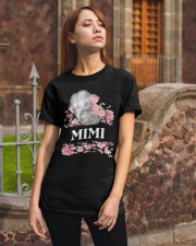 Elephant love pink flowers personalized shirt Classic T-Shirt apparel-classic-tshirt-lifestyle-06