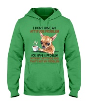 Chihuahua Has An Attitude Problem Hooded Sweatshirt tile