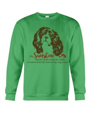 Cavalier king my sunshine comes dog mom Crewneck Sweatshirt tile