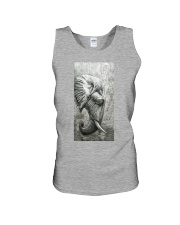 Elephant cool art gift for elephant lover Unisex Tank tile