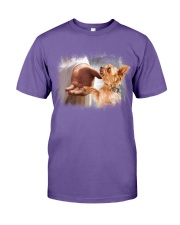 Yorkshire terrier and God yorkie lover dog mom Premium Fit Mens Tee tile