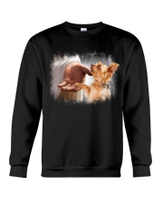 Yorkshire terrier and God yorkie lover dog mom Crewneck Sweatshirt front