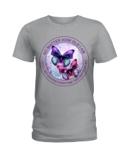 Butterfly no matter insects bugs lover Ladies T-Shirt tile