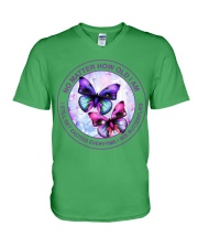 Butterfly no matter insects bugs lover V-Neck T-Shirt tile
