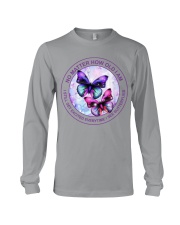 Butterfly no matter insects bugs lover Long Sleeve Tee tile