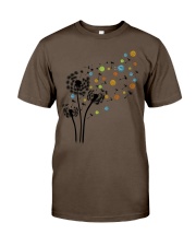 Knitting and dandelion gift for you gift for her Premium Fit Mens Tee tile
