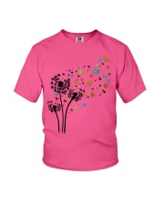 Knitting and dandelion gift for you gift for her Youth T-Shirt tile