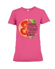 Tomato gardening gift for you gift for her Premium Fit Ladies Tee tile