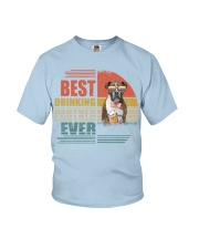 Boxer drinking partner boxer lover Youth T-Shirt tile