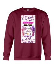 Butterfly part of my heart insects bugs lovers Crewneck Sweatshirt tile