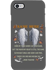 Turtle i hide my tears personalized Phone Case tile