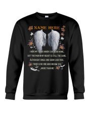 Turtle i hide my tears personalized Crewneck Sweatshirt front