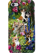 Chihuahua roses gift for dog mom Phone Case i-phone-8-case
