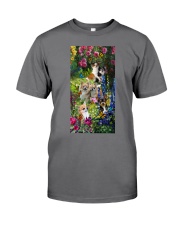 Chihuahua roses gift for dog mom Premium Fit Mens Tee tile