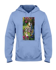 Chihuahua roses gift for dog mom Hooded Sweatshirt tile
