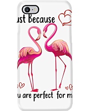Flamingo perfect for me bird lover Phone Case tile