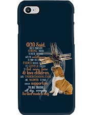 Bulldog so god made a dog bulldog lovers Phone Case tile