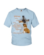 Bulldog so god made a dog bulldog lovers Youth T-Shirt tile
