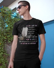 Yorkshire terrier lost you lost me yorkie lovers Classic T-Shirt apparel-classic-tshirt-lifestyle-17