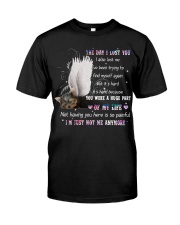 Yorkshire terrier lost you lost me yorkie lovers Classic T-Shirt front