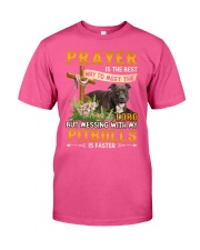 Messing with my Pitbulls Gift for you Classic T-Shirt tile