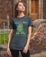 Parrot annoying people birds parrot lovers ver2 Classic T-Shirt apparel-classic-tshirt-lifestyle-06
