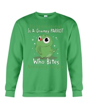 Parrot annoying people birds parrot lovers ver2 Crewneck Sweatshirt tile
