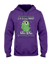 Parrot annoying people birds parrot lovers ver2 Hooded Sweatshirt tile