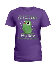 Parrot annoying people birds parrot lovers ver2 Ladies T-Shirt tile