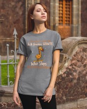 Giraffe annoying people giraffe lovers Classic T-Shirt apparel-classic-tshirt-lifestyle-06
