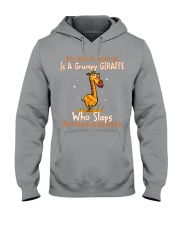Giraffe annoying people giraffe lovers Hooded Sweatshirt tile