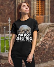 Shih tzu resting my eyes Classic T-Shirt apparel-classic-tshirt-lifestyle-06