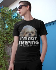 Shih tzu resting my eyes Classic T-Shirt apparel-classic-tshirt-lifestyle-17