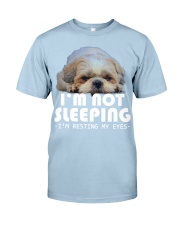 Shih tzu resting my eyes Classic T-Shirt tile