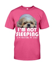 Shih tzu resting my eyes Premium Fit Mens Tee tile