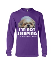 Shih tzu resting my eyes Long Sleeve Tee tile
