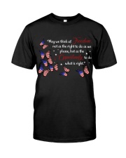 Butterfly think of freedom insects bugs lover Classic T-Shirt front