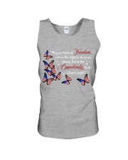 Butterfly think of freedom insects bugs lover Unisex Tank tile