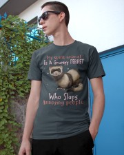 Ferret annoying people ferret lovers Classic T-Shirt apparel-classic-tshirt-lifestyle-17