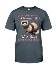 Ferret annoying people ferret lovers Classic T-Shirt front