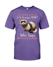 Ferret annoying people ferret lovers Premium Fit Mens Tee tile