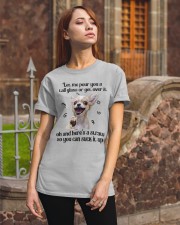 Chihuahua Let me pour you Gift for you Classic T-Shirt apparel-classic-tshirt-lifestyle-06