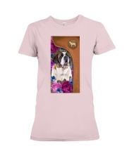 ST Bernard magical dog mom Premium Fit Ladies Tee tile