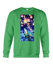 Turtle Enjoy the light Gift for you Crewneck Sweatshirt tile
