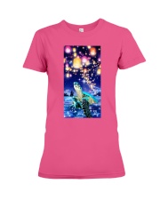Turtle Enjoy the light Gift for you Premium Fit Ladies Tee tile