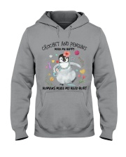 Penguin And Crochet make me happy Gift for you Hooded Sweatshirt tile