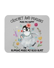 Penguin And Crochet make me happy Gift for you Mousepad tile