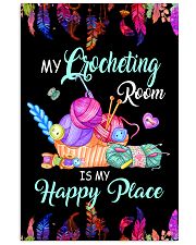 Crocheting room Happy place Gift for you Vertical Poster tile