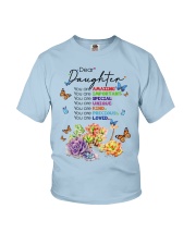 Butterfly daughter amazing insects bugs lover Youth T-Shirt tile
